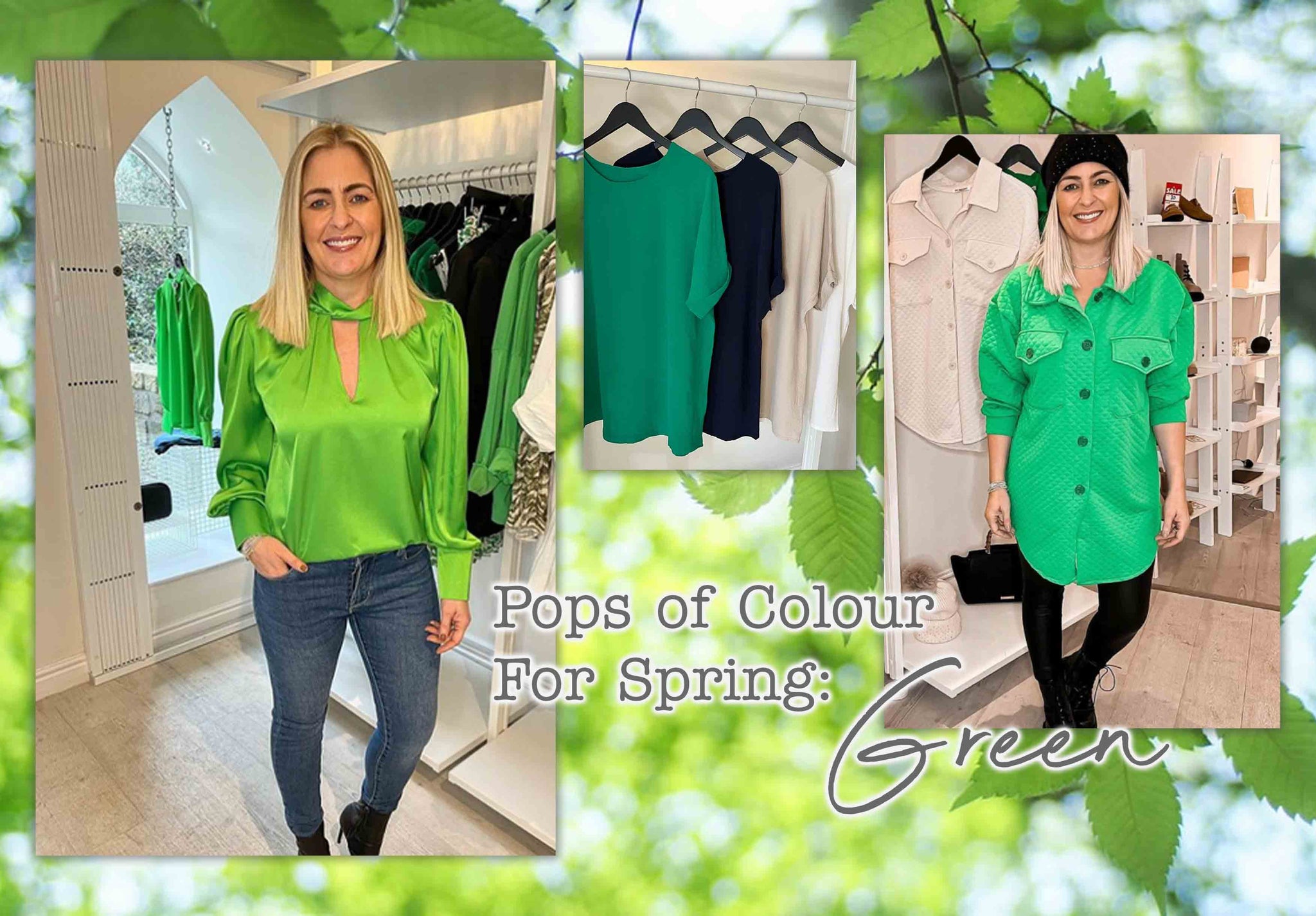Pops of Colour For Spring: Green