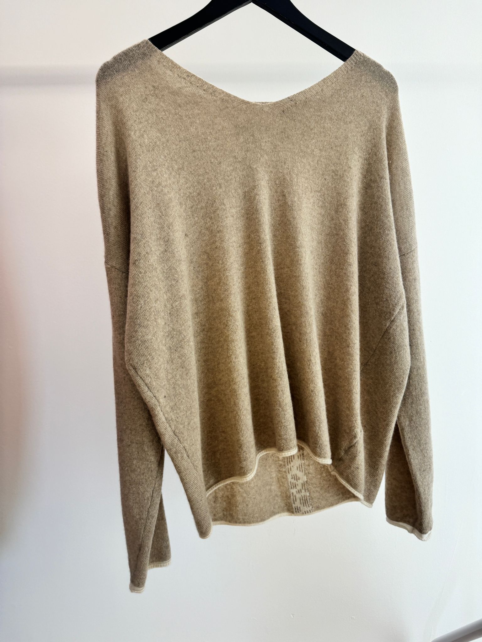 Cashmere Blend Animal Stripe Jumper