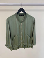 Silk Bomber Jacket