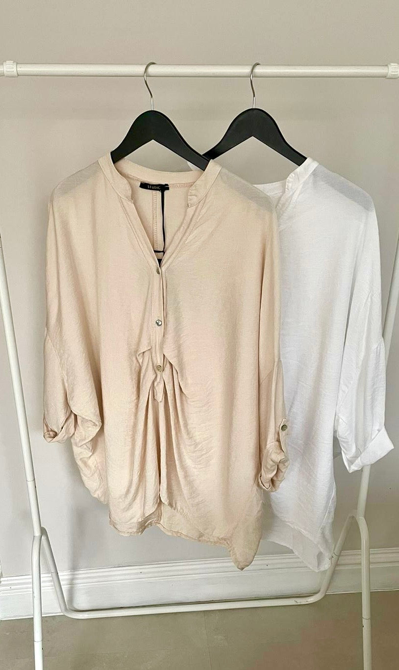 Ruched Front Shirt