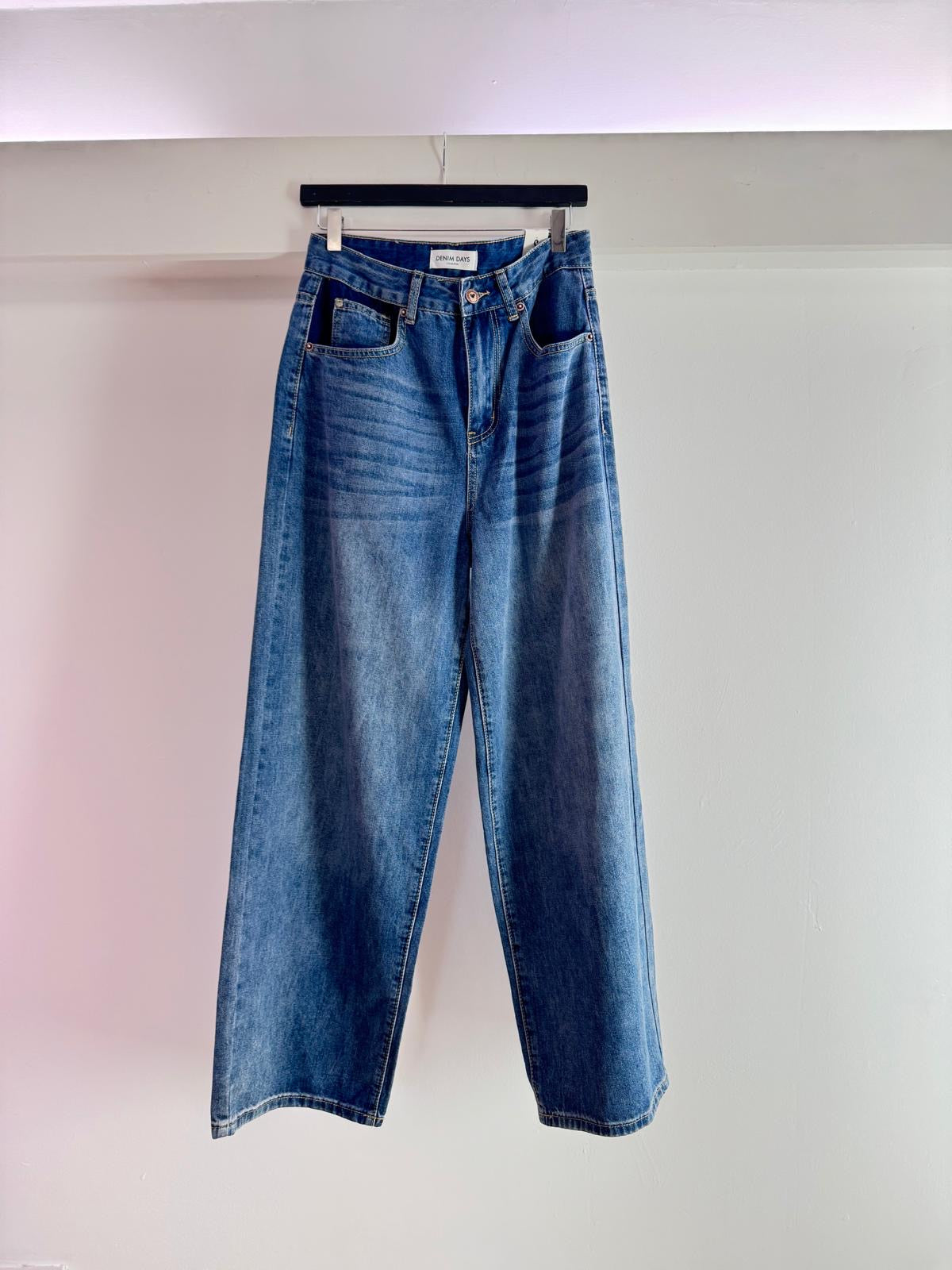 Heartfelt Vibes Wide Leg Jeans