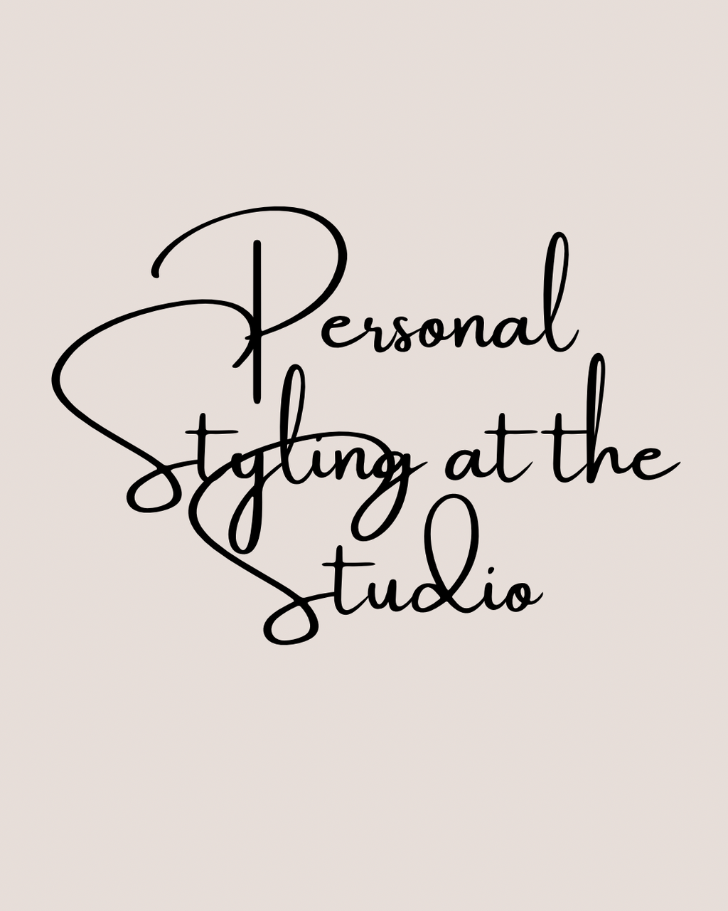 Personal Styling Appointment